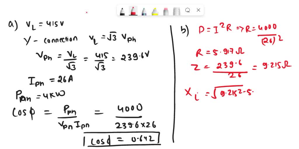 SOLVED When the three identical starconnected coils are supplied with