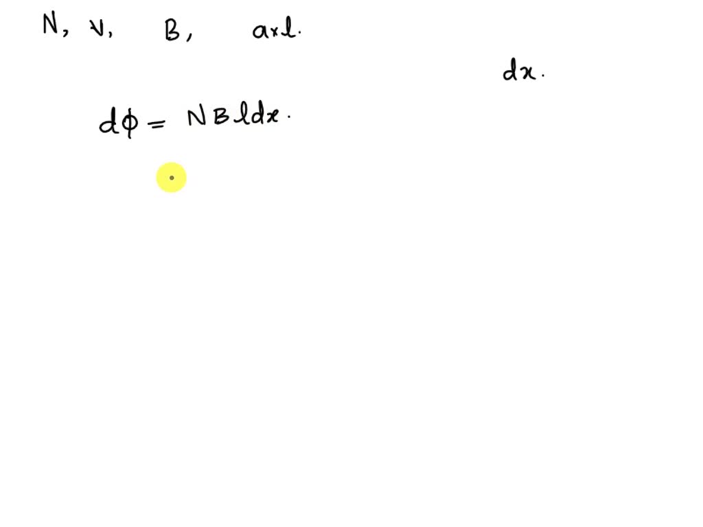 SOLVED: The rectangular loop of N turns shown below moves to the right ...