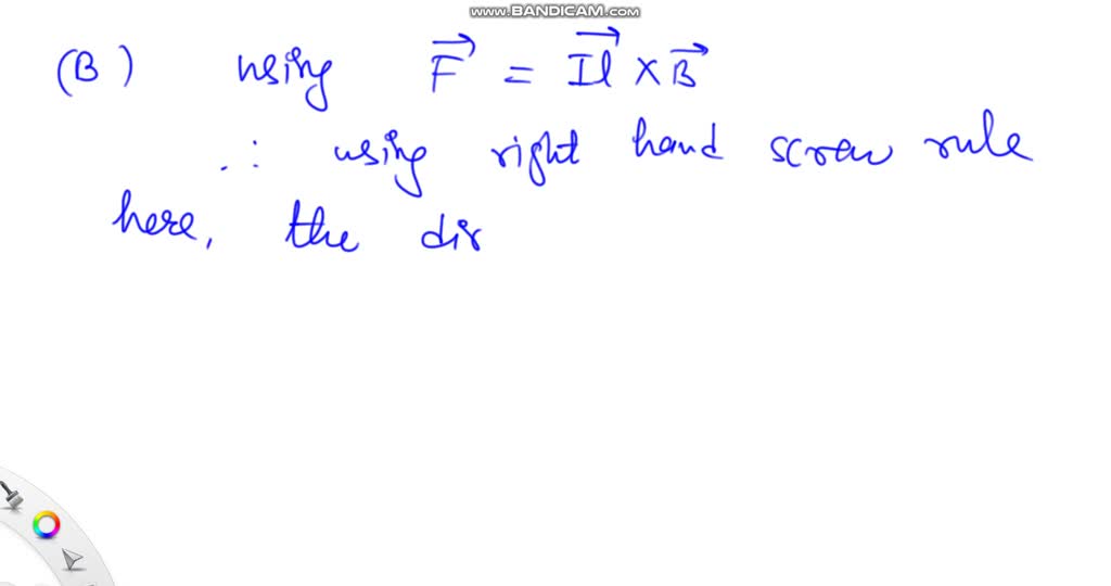 SOLVED A device called a railgun uses the force on currents