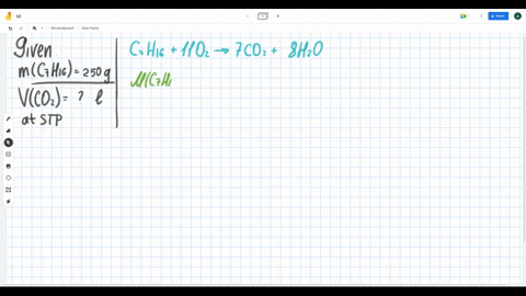 what-volume-in-litres-of-co2-is-produced-by-complete-combustion-of-250-g-of-heptane-c7h16-at-stp-06457