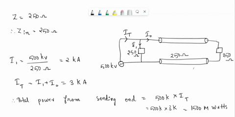 2-the-same-transmission-line-as-cited-in-problem-1-is-to-be-operated-at-60-hz-and-with-a-voltage-at-the-sending-end-of-45-kv-rms-problem-1-shown-in-figure-317-is-a-length-of-transmission-lin-07527