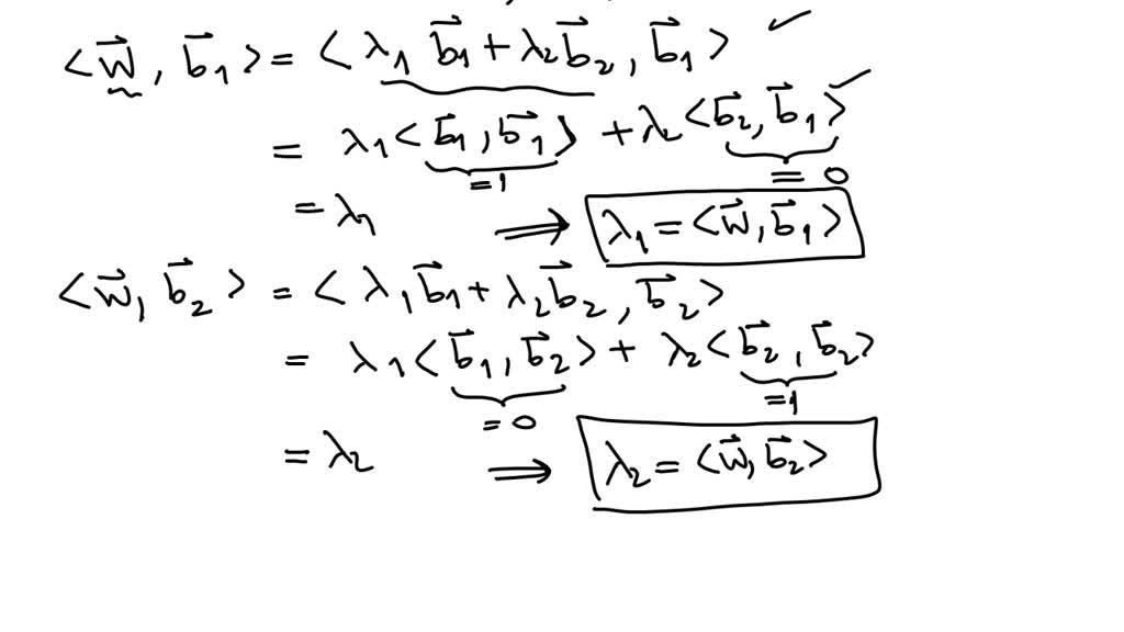 SOLVED For the standard Inner Product Space on M given R^2 and B = a