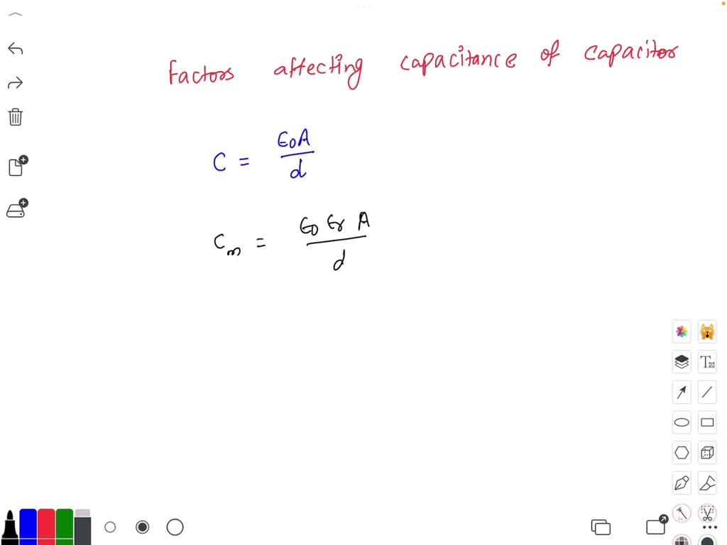 SOLVED: What Are The Factors Affecting The Capacitance Of A Capacitor