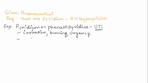 the-physician-orders-phenazopyridine-pyridium-for-the-patient-which-of-the-following-should-be-included-in-the-teaching-by-the-rn-1pyridium-causes-the-urine-to-turn-dark-orange-2pyridium-sho-61967