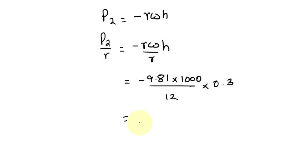 SOLVED Air flows through the device shown in Fig. P3.75. If the