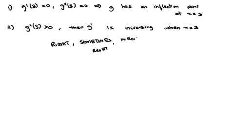 if-y-gx-is-a-differentiable-function-would-the-following-be-right-sometimes-right-or-wrong-1-if-g-3-0-and-g-3-0-then-g-has-an-inflection-point-at-x-3-2-if-g-3-0-then-g-is-increasing-when-x-3-49739