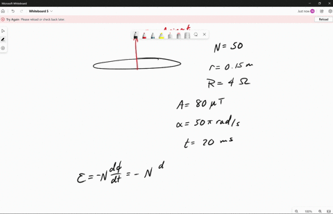 a-50-turn-circular-coil-radius-15-cm-with-a-total-resistance-of-40-0-is-placed-in-a-uniform-magnetic-field-directed-perpendicularly-to-the-plane-of-the-coil-the-magnitude-of-this-field-varie-29737