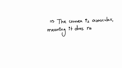 all-of-the-following-statements-regarding-the-cornea-are-true-except-a-it-is-the-transparent-part-of-the-outer-coat-b-it-is-nourished-from-the-aqueous-humor-c-it-forms-the-most-important-refractive-me