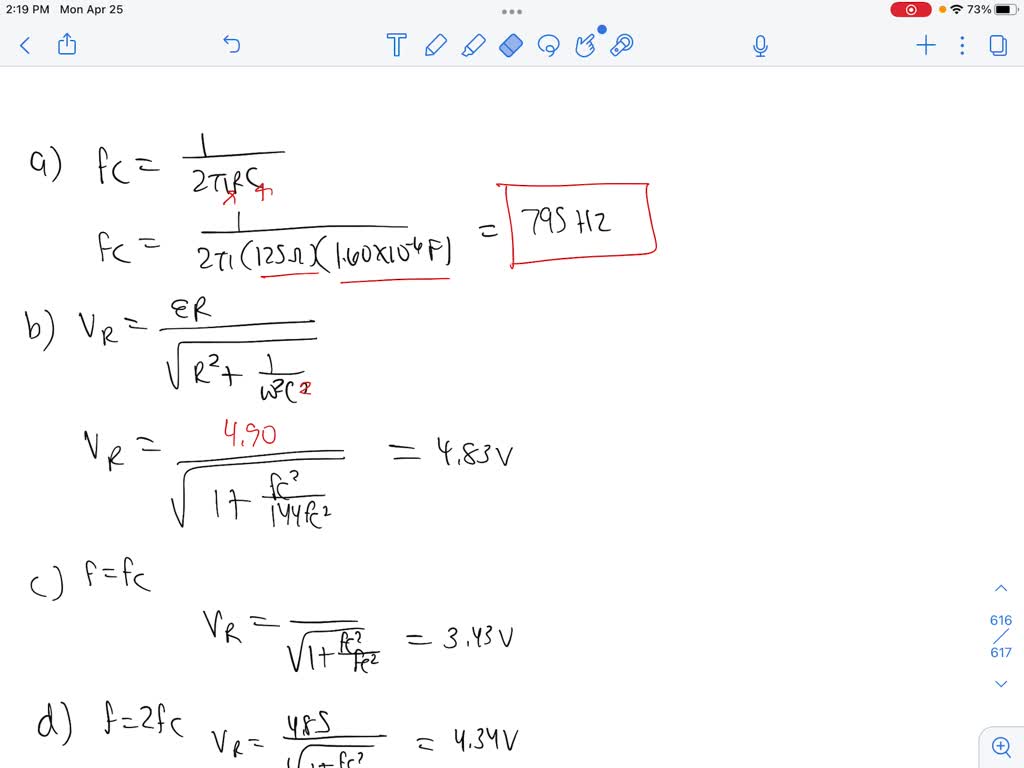 solved-a-high-pass-filter-consists-of-a-1-67-f-capacitor-in-series