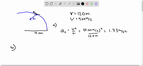 a-hawk-flies-in-a-horizontal-arc-of-radius-120-mathrmm-at-a-constant-speed-of-400-mathrmm-mathrms-a-15936