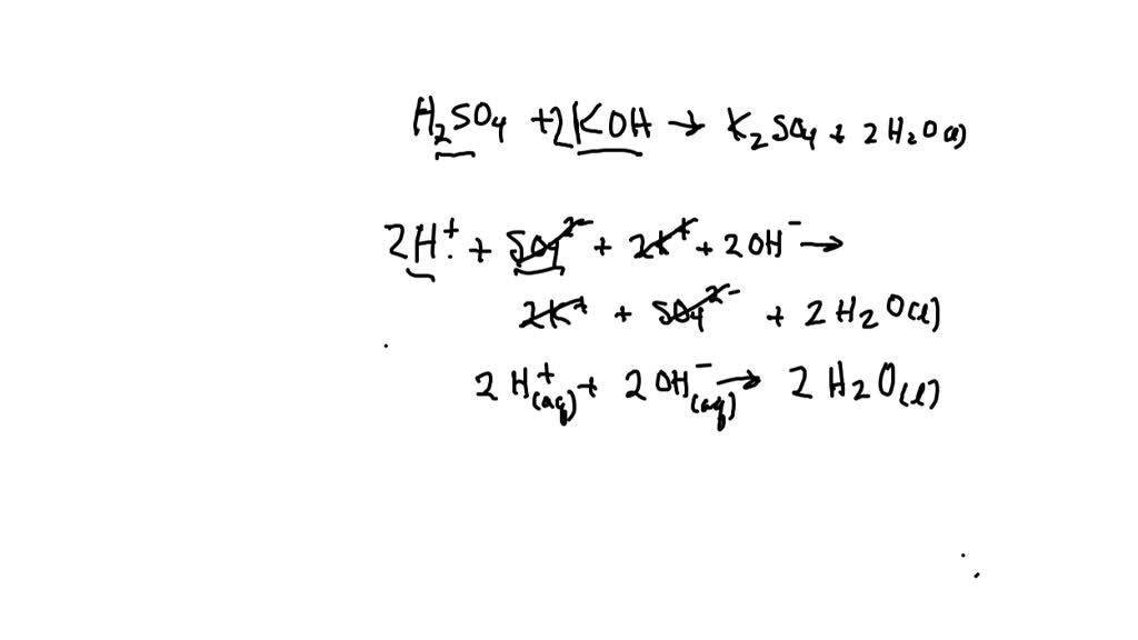 SOLVED: Give the net ionic equation for the reaction (if any) that ...