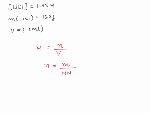how-many-milliliters-of-a-175-mathrmm-mathrmlicl-solution-contain-152-mathrmg-of-mathrmlicl-18325