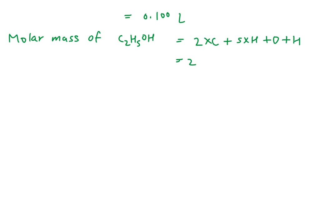 SOLVED A cough syrup contains 3.8 ethanol (a.k.a. "ethyl alcohol