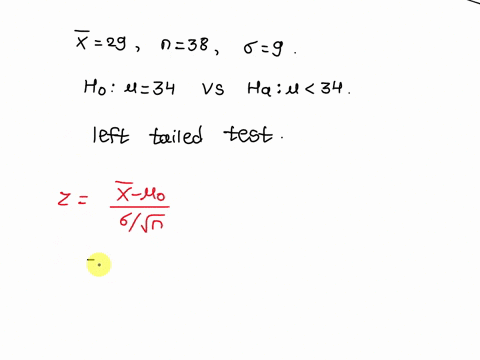 a-sample-mean-sample-size-and-population-standard-deviation-are-provided-below-use-the-one-mean-z-test-to-perform-the-required-hypothesis-test-at-the-1-significance-level-x29n-380-9-ho-h-34h-19335