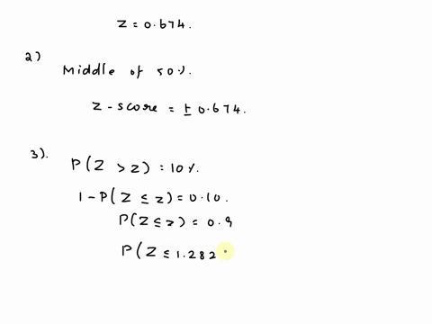 1-what-is-the-z-score-associated-with-the-75th-percentile-2-what-z-scores-bound-the-middle-50-of-a-normal-distribution-3-what-z-score-has-10-of-the-distribution-above-it-4-what-z-score-has-2-69042