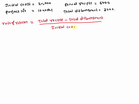 calculate-the-rate-of-return-for-an-investment-with-the-following-characteristics-initial-cost-20000-project-life-10-years-annual-receipts-6000-annual-disbursements-3000-14878