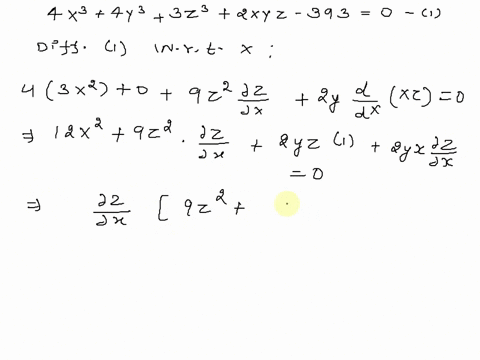 let-4x3-4y3-323-2xyz-393-0_-dz-dz-use-partial-derivatives-to-calculate-and-at-the-dx-dy-point-15-3-dz-dx-15-3-dz-8y-_-15-3-hint-if-you-call-fwy-2-4x8-4y3-328-2xyz-1-393-then-0f-dz-x-dx-62-87143