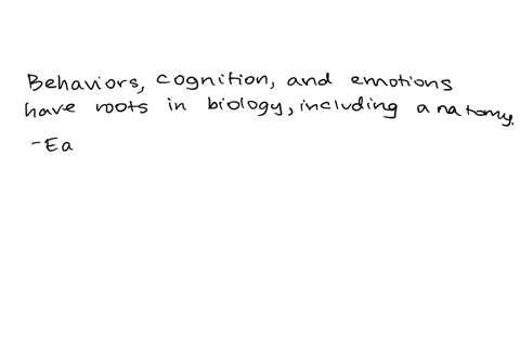 which-of-the-following-statements-most-accurately-explains-why-beginning-and-advanced-studies-of-psychology-routinely-study-the-biology-of-the-brain-and-internal-and-external-anatomy-of-the-38846