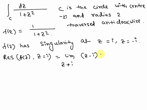 question-marks-evaluate-the-integral-d-122-where-c-is-the-circle-with-centre-2i-and-radius-2-traversed-anti-clockwise-b-8-marks-let-be-fixed-complex-number-different-from-zero-let-cr-denote-09387