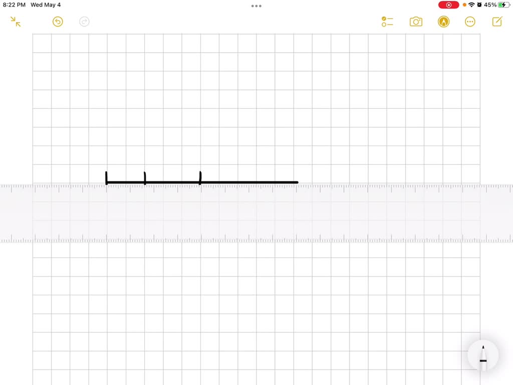 SOLVED draw a line segement of length 9cm and divide it in the ratio