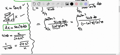 find-the-arc-length-of-the-curve-y-ln-x-from-x-1to-x-2-89106