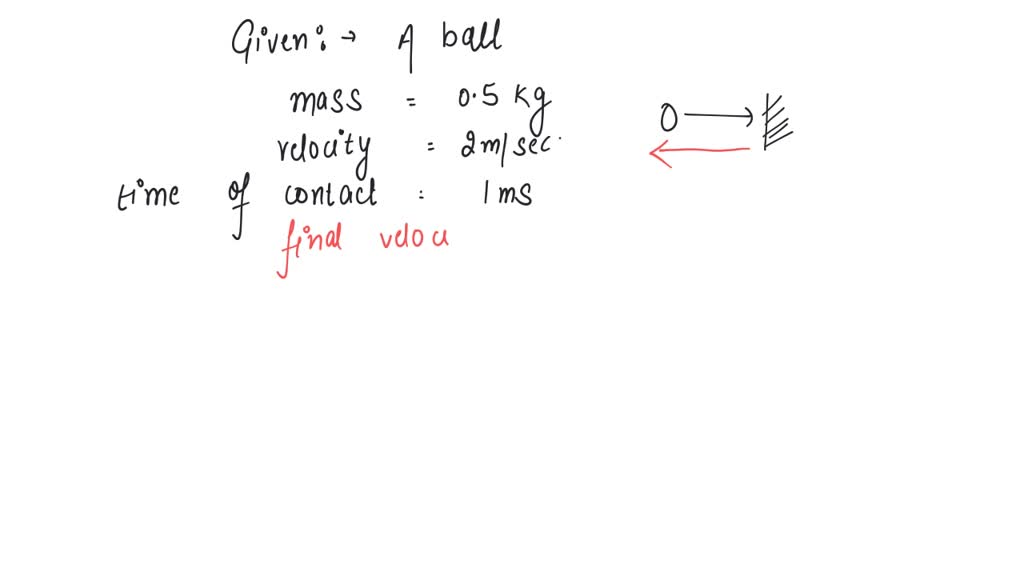 SOLVED: A 5 kg bowling ball with a center of mass velocity of 2 m/s ...