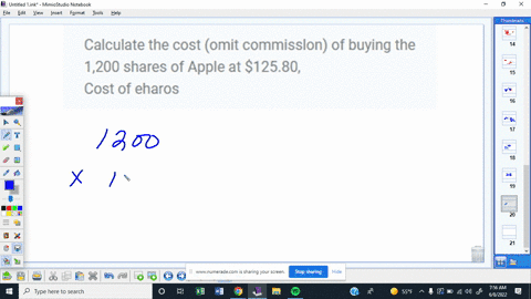 calculate-the-cost-omit-commisslon-of-buying-the-1200-shares-of-apple-at-12580-cost-of-eharos-73643