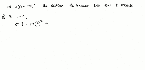 when-an-object-is-dropped-on-a-certain-earth-like-planet-the-distance-it-falls-in-t-seconds-assuming-that-air-resistance-is-negligible-is-given-by-st17t2-where-st-is-in-feet-suppose-that-a-m-25389