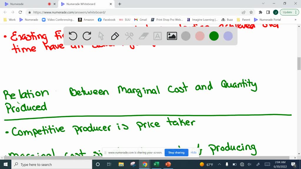 SOLVED What factors would determine your entry and exit into a market