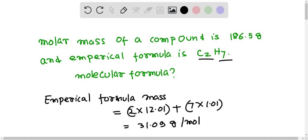 solved-the-molecular-mass-of-the-compound-is-132-amu-what-is-molecular