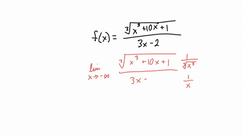 q14-find-the-horizontal-asymptote-of-fxfracsqrt3x310-x13-x-2-a-mathrmyfrac-13-b-yfrac13-c-mathrmyfrac-13-and-yfrac13-d-mathrmyfracsqrt3103-e-no-horizontal-asymptote