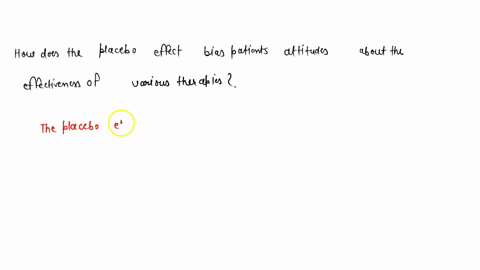 how-does-the-placebo-effect-bias-patients-attitudes-about-the-effectiveness-of-various-therapies-90384