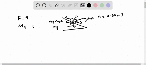 an-object-of-mass-074-kg-moves-on-an-inclined-plane-of-figure-angle-26-degrees-as-shown-in-the-object-acceleralion-is-032-ms2-find-ihe-friction-force-and-kinetic-friction-of-the-surface-and-67148