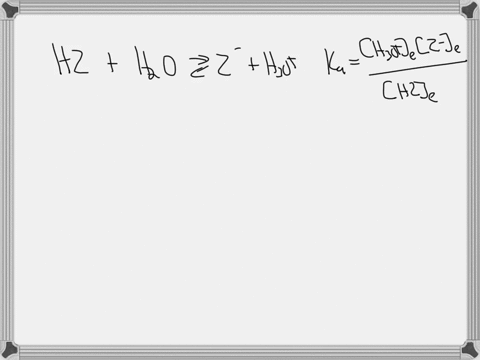 hz-is-a-weak-acid-an-aqueous-solution-of-hz-is-prepared-by-dissolving-0020-mol-of-hz-in-sufficient-water-to-yield-10-l-of-solution-the-ph-of-the-solution-was-493-at-250-c-the-ka-of-hz-is-01-14998