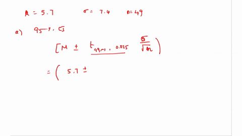 suppose-a-sample-of-49-paired-differences-that-have-been-randomly-selected-from-a-normally-distributed-population-of-paired-differences-yields-a-sample-mean-of-d57d-57-and-a-sample-standard-64874