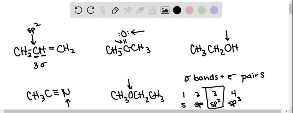 SOLVED: State the molecular geometry about each atom; Drag the labels ...