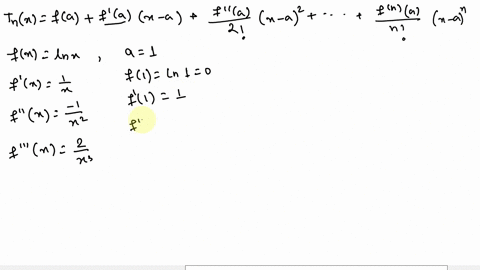 find-the-taylor-polynomial-t0-t1-t2-and-t3-of-the-function-fxln-x-at-centered-x1-17827