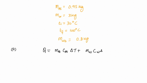 a-how-much-heat-transfer-is-required-to-raise-the-temperature-ofa-095-kg-aluminum-pot-containing-3-kg-of-water-from-30-c-to-the-boiling-point-and-then-boil-away-08-kg-of-water-specific-heat-39266