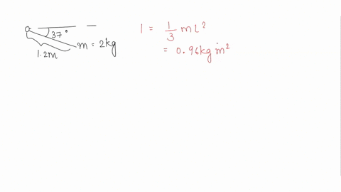 a-thin-uniform-rod-length-12-m-mass-20-kg-is-pivoted-about-a-horizontal-frictionless-pin-through-one-end-of-the-rod-the-moment-of-inertia-of-the-rod-about-this-axis-is-ml23-the-rod-is-releas-32826