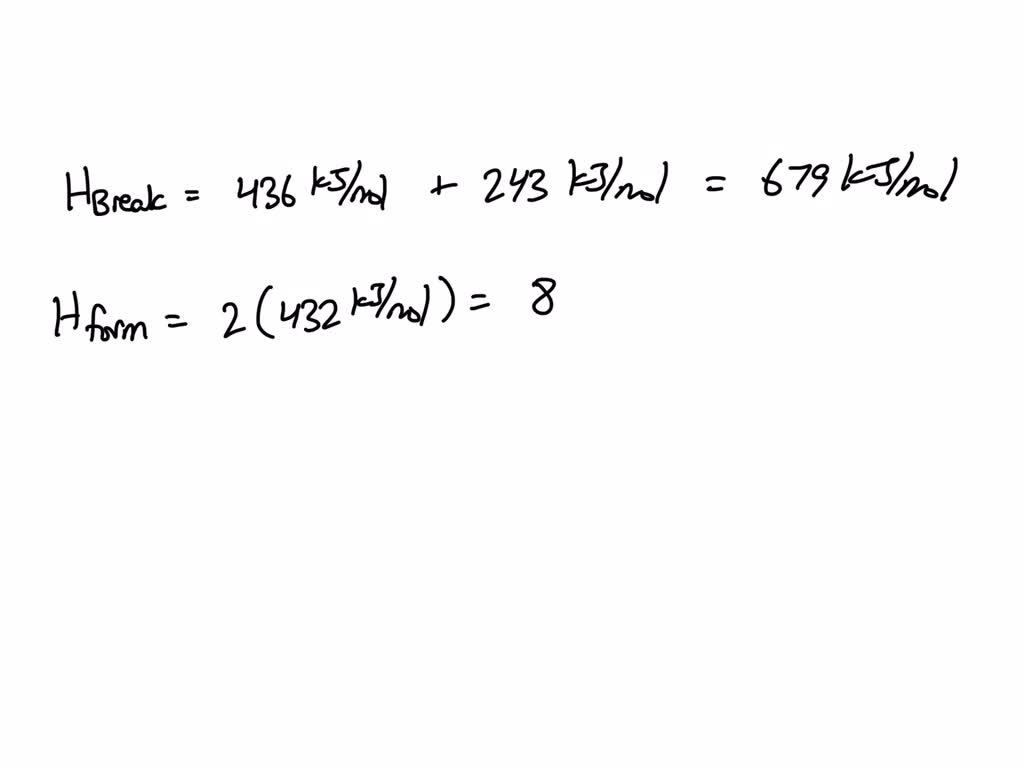 SOLVED: Current Attempt in Progress Use tabulated bond energies in ...