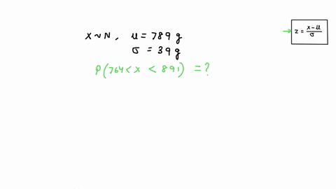 a-particular-fruits-weights-are-normally-distributed-with-a-mean-of-789-grams-and-a-standard-deviation-of-39-grams-if-you-pick-one-fruit-at-random-what-is-the-probability-that-it-will-weigh-22542