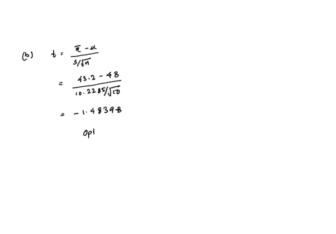 b-what-sampling-distribution-will-you-use-what-assumptions-are-you-making-the-students-t-since-we-assume-that-x-has-a-normal-distribution-with-known-0-the-standard-normal-since-we-assume-tha-31217