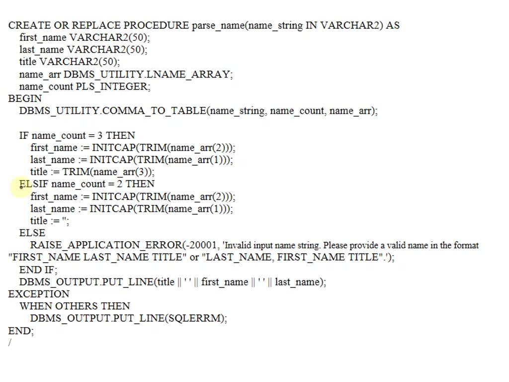 VIDEO solution: The code excerpt below contains several errors. The ...