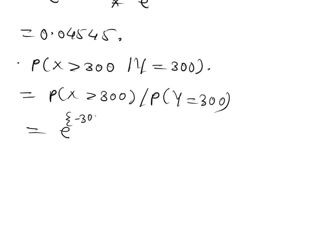 SOLVED Let X and Y be independent random variables representing the