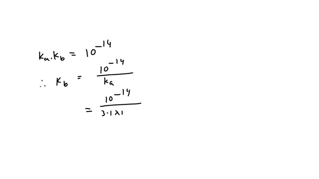 SOLVED 7. Aspirin is a weak acid with a pKa of 3.6. Use the “Rule of