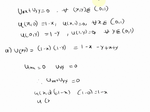 1-consider-laplaces-equation-uuxxuyy0vxye012-with-the-following-dirichlet-boundary-conditions-ux01-xux10vxe01-u0y1-y-u1y0-vye-01-a-check-that-uy-1-x1-y-is-the-solution-to-the-above-boundary-77762