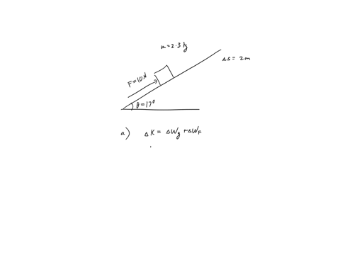 a-23-kg-box-starting-from-rest-is-pushed-up-a-ramp-by-a-10-n-force-parallel-to-the-ramp-the-ramp-is-20-m-long-and-tilted-at-170-a-if-the-ramp-is-smooth-what-is-the-speed-of-the-box-at-the-en-26785