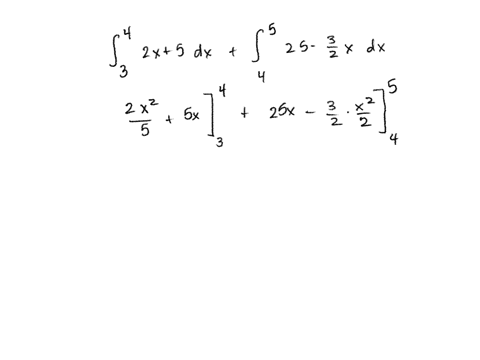 find-the-area-under-the-graph-of-f-over-the-interval-35-2x-5-for-xs4-fx-3-25-x-for-x4-2-the-area-is-type-an-integer-or-a-simplified-fraction-05452