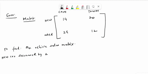 the-following-matrix-gives-the-number-of-vehicles-sold-in-january-at-a-car-dealership-use-the-matrix-to-complete-parts-a-through-c-below-cars-trucks-new-14-20-used-24-12-a-in-february-the-ne-21844