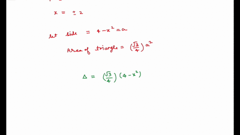 [GET ANSWER] let v be the volume of the solid whose base is the region ...